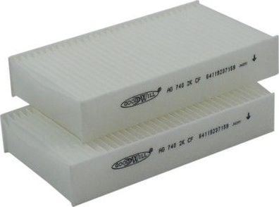 Салонный фильтр GoodWill внутренний для BMW X3 II (F25) 2010-2017. Артикул AG 740 2K CF