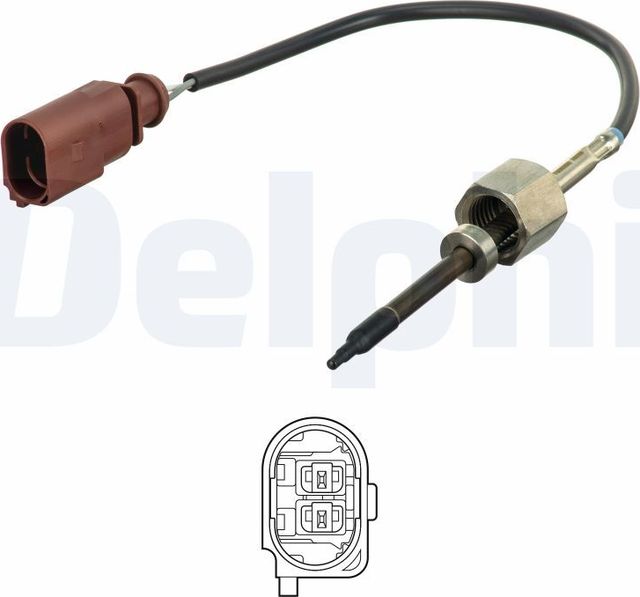 Датчик температуры выхлопных газов Delphi. Артикул TS30262