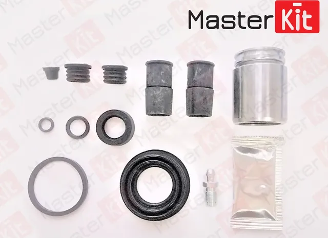 77A1154 Ремкомплект тормозного суппорта + поршень Ford FOCUS III 2010 -  Opel VECTRA C (Z02) 2002 - (Master KIT). Артикул 77a1154