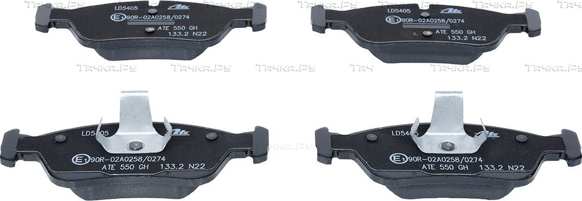 Тормозные колодки ATE Ceramic передние для BMW Z4 I (E85/E86) 2002-2008. Артикул 13.0470-5405.2