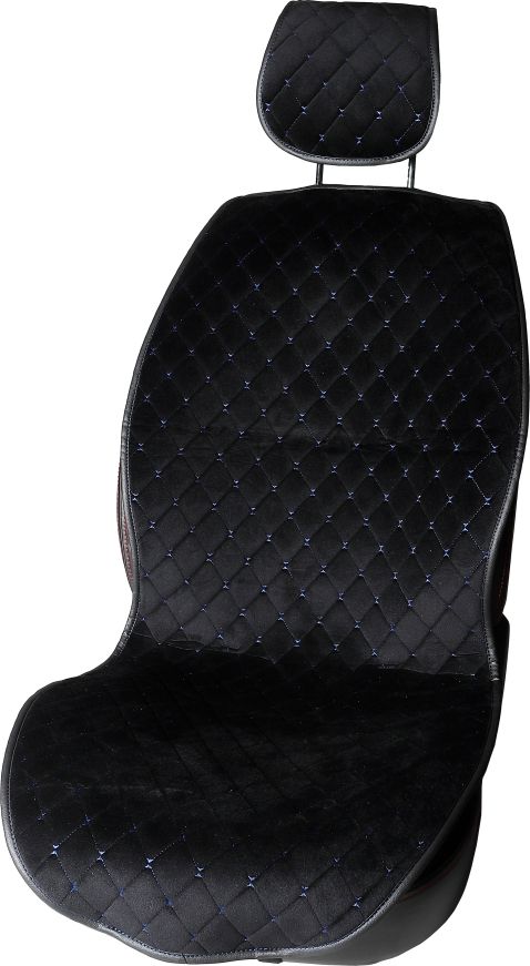 Накидки Seintex на сидения ПК Велюр размер M (шов синий). Артикул 97990