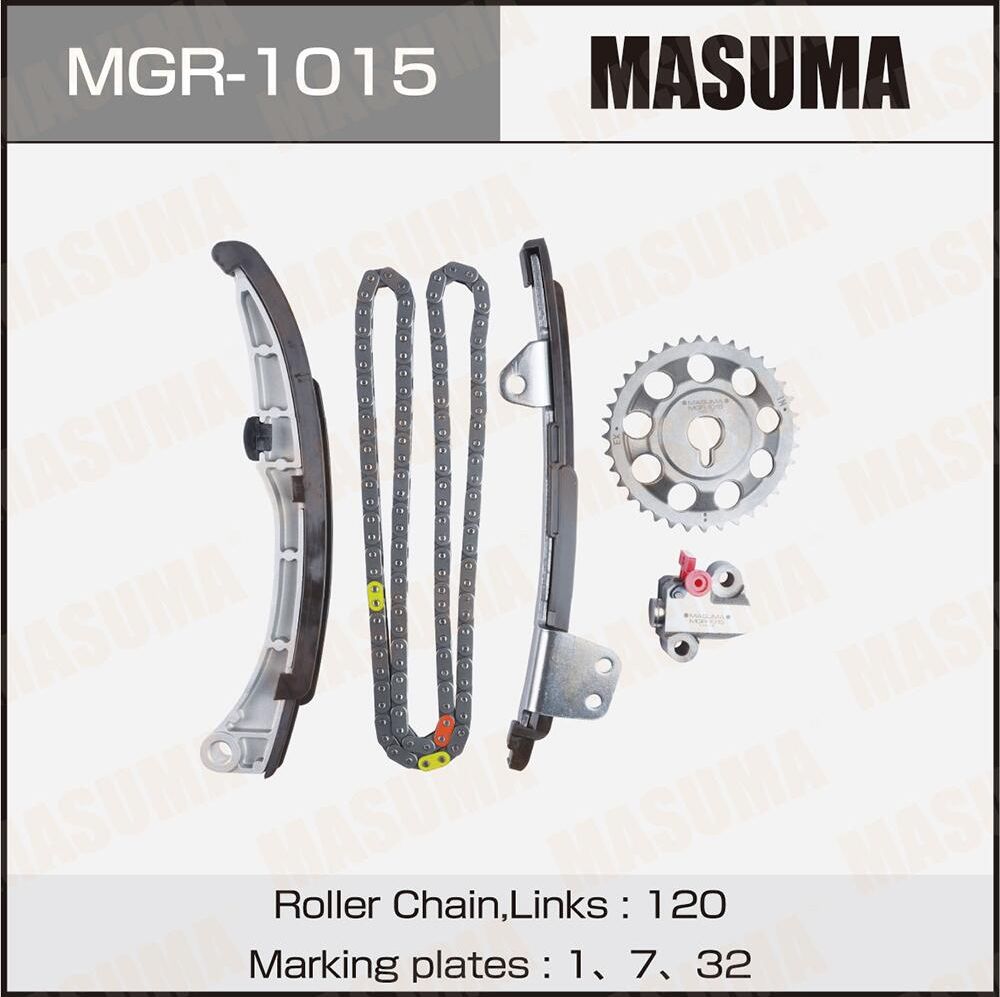 Комплект для замены цепи ГРМ MASUMA MGR-1015 2NZFE Masuma. Артикул MGR1015