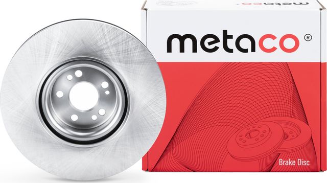 Диск тормозной передний вентилируемый (Metaco). Артикул 3050478