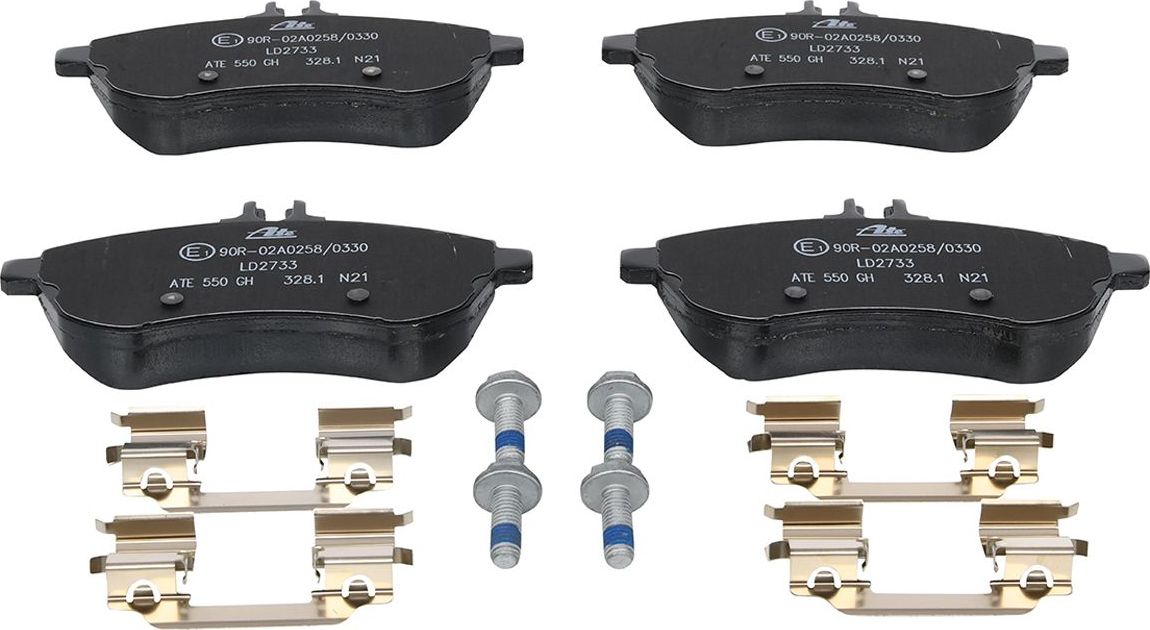 Тормозные колодки ATE Ceramic. Артикул 13.0470-2733.2