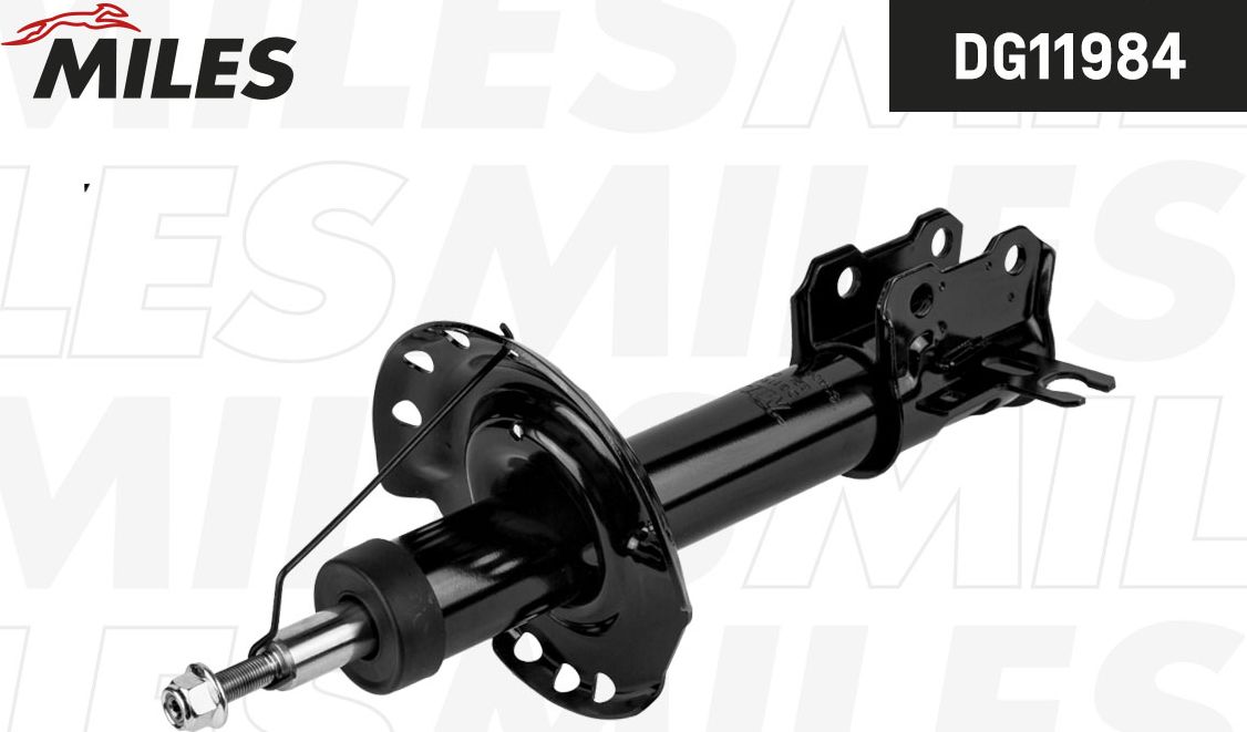 Амортизатор OPEL MERIVA B 10- пер.лев.газ. (с обор.для плохих дорог) (Miles) Miles. Артикул DG11984