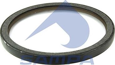 Сальник коленвала Sampa (АСМ (полиакриловый каучук)). Артикул 031.287
