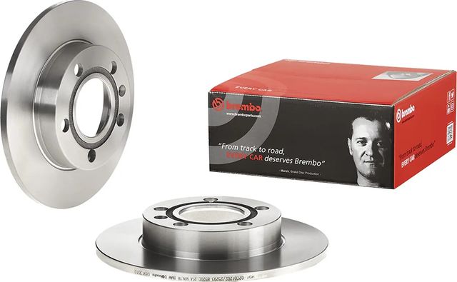 Тормозной диск Brembo задний для Audi S2 I 1993-1995. Артикул 08.9136.10