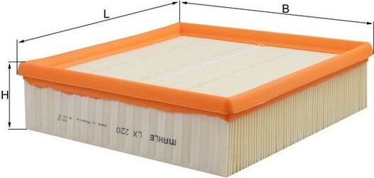 Воздушный фильтр Mahle-Knecht. Артикул LX 220