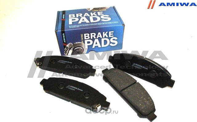 Колодки тормозные передние (Amiwa). Артикул CD2231