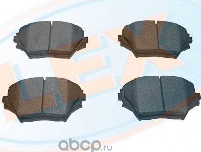 Тормозные колодки передние (LEX). Артикул 23585