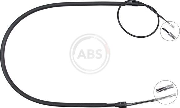 Трос ручника (тросик ручного тормоза) ABS для Skoda Fabia III 2014-2026. Артикул K10003