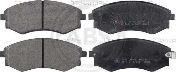 Тормозные колодки ABS передние для SsangYong Korando II 2000-2006. Артикул 37468