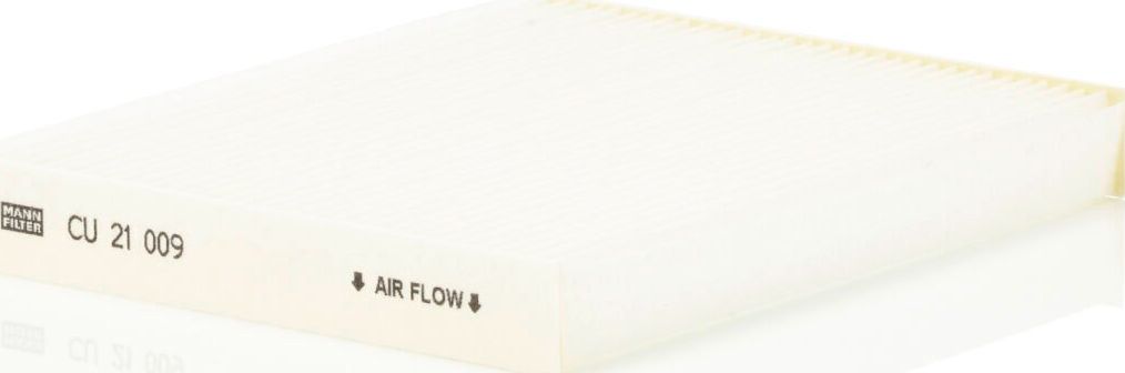 Салонный фильтр Mann-Filter. Артикул CU 21 009