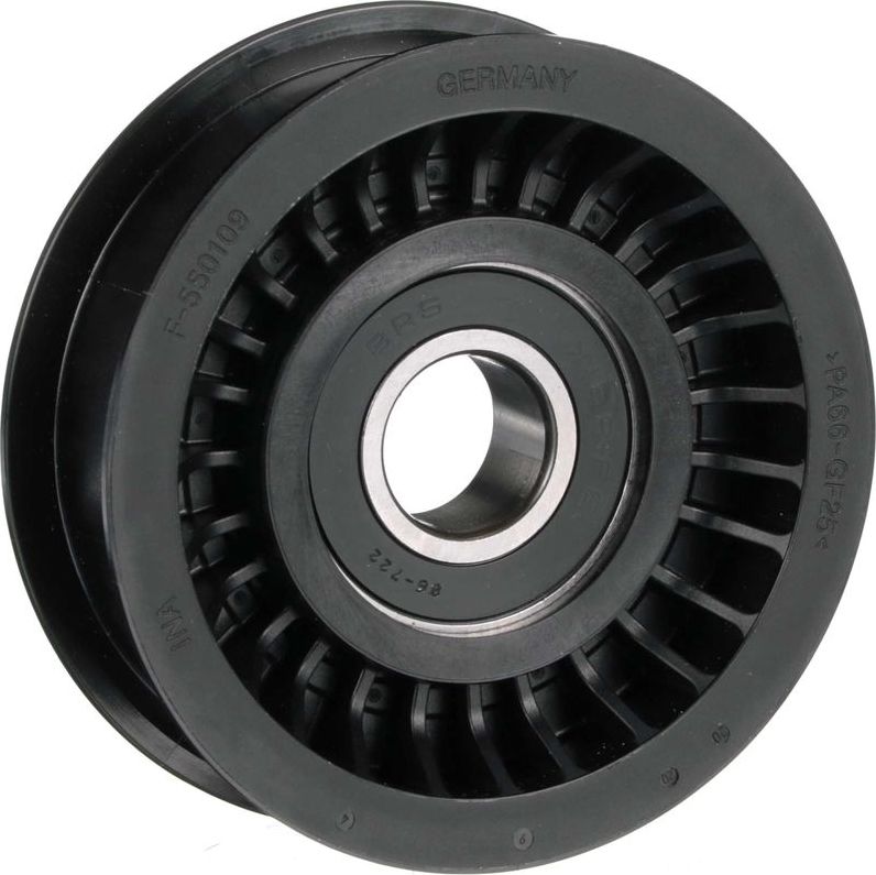 Направляющий (ведущий) ролик приводного поликлинового ремня Gates (полимерный материал). Артикул T36303