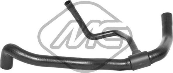 Патрубок радиатора (системы охлаждения) Metalcaucho. Артикул 09151