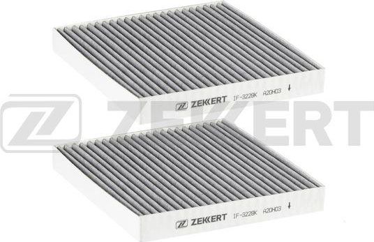 Салонный фильтр Zekkert. Артикул IF-3228K
