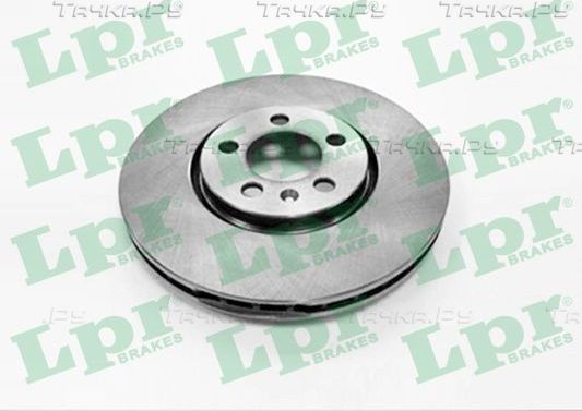 Тормозной диск LPR передний для Volkswagen Polo IV 2001-2010. Артикул A1451V