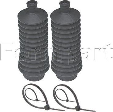 Пыльник рулевой рейки (комплект) Formpart (резина) передний для Renault Sandero II 2007-2021. Артикул 20407252/K