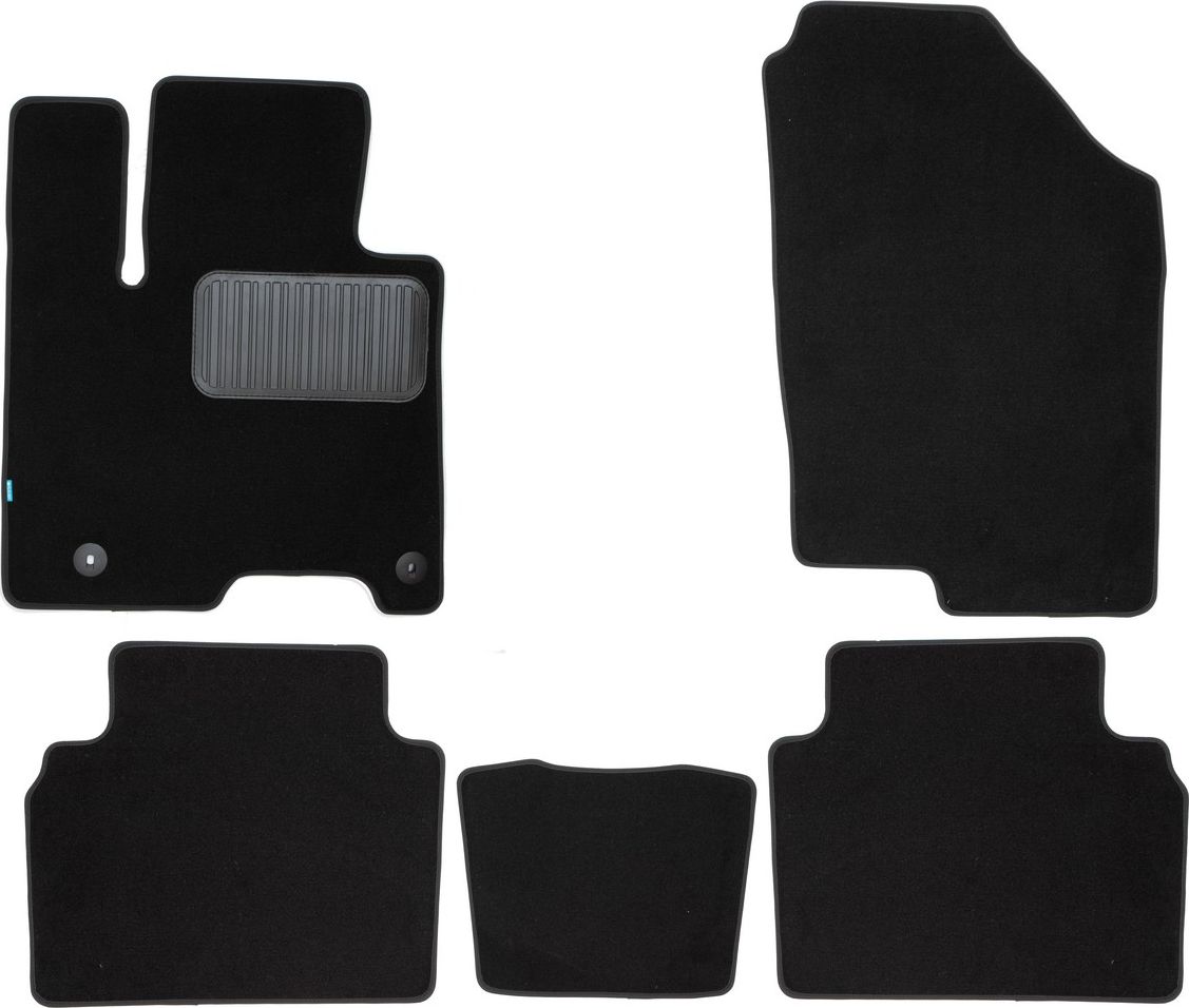 Коврики текстильные Klever Premium для салона Hyundai Tucson IV 2020-2026. Артикул KLEVER0502007822110kh