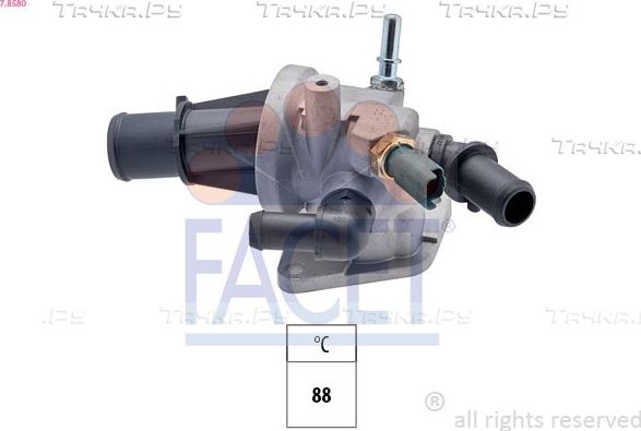 Термостат Facet Made in Italy - OE Equivalent для Ford KA II 2008-2016. Артикул 7.8580