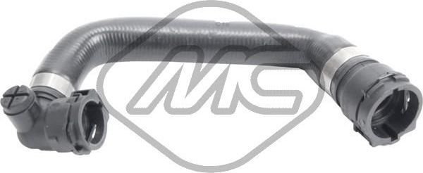 Патрубок радиатора (системы охлаждения) Metalcaucho. Артикул 99344