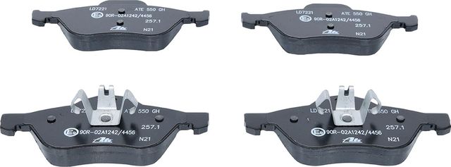 Тормозные колодки ATE Ceramic. Артикул 13.0470-7221.2