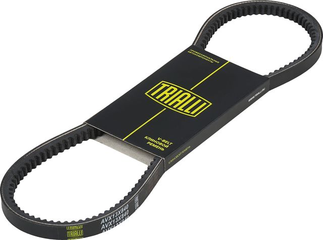 Приводной ремень клиновой Trialli (EPDM (Этилен-пропиленовый каучук)) для Renault 18 1980-1986. Артикул AVX13X840