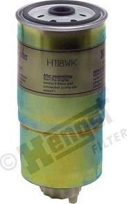 Топливный фильтр Hengst. Артикул H118WK
