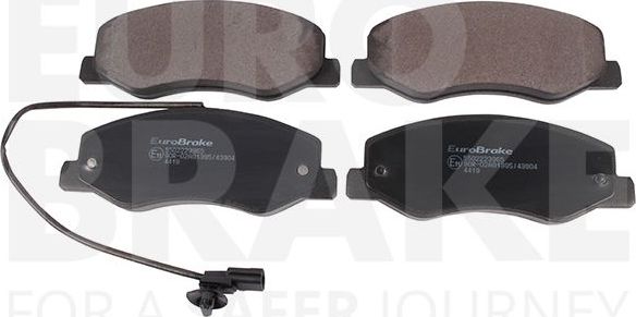 Тормозные колодки Eurobrake. Артикул 5502223965