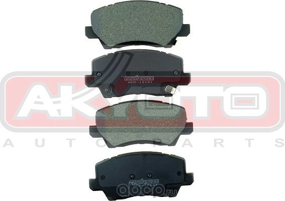 КОЛОДКИ ТОРМОЗНЫЕ (Asva). Артикул AKD12131