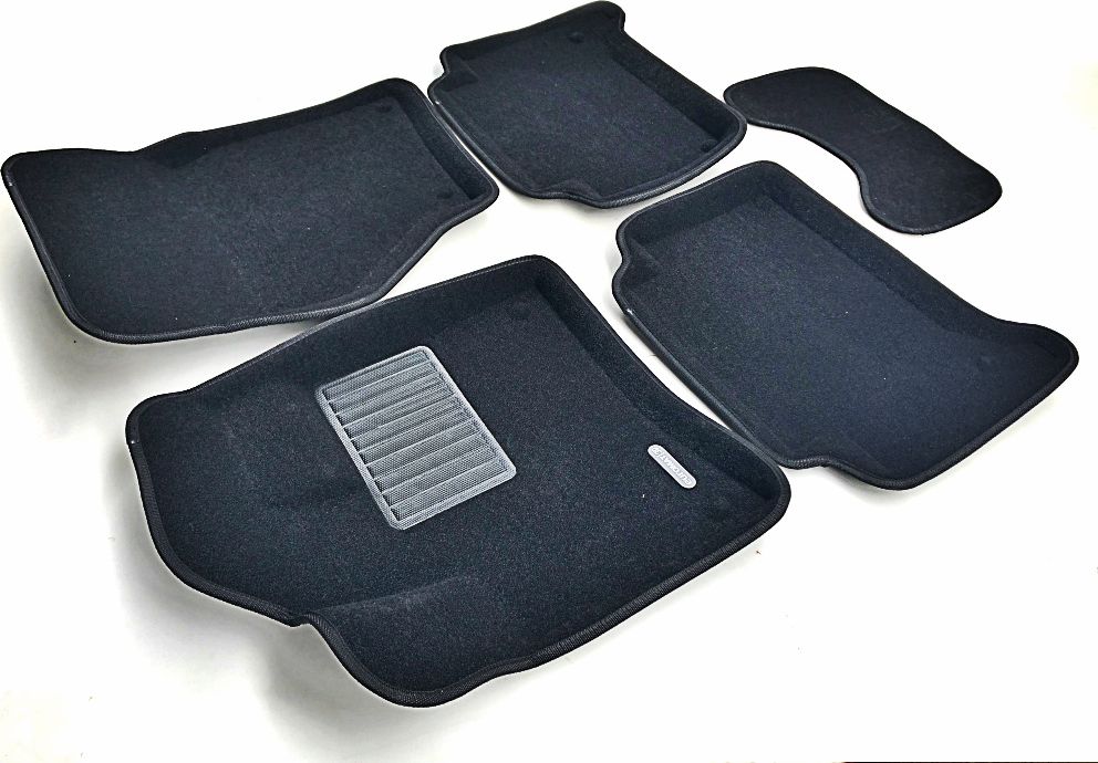 Коврики текстильные Euromat 3D Business для салона Audi Q7 I 2005-2014. Артикул EMC3D-001105