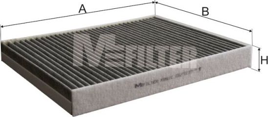 Салонный фильтр MFilter. Артикул K 991C