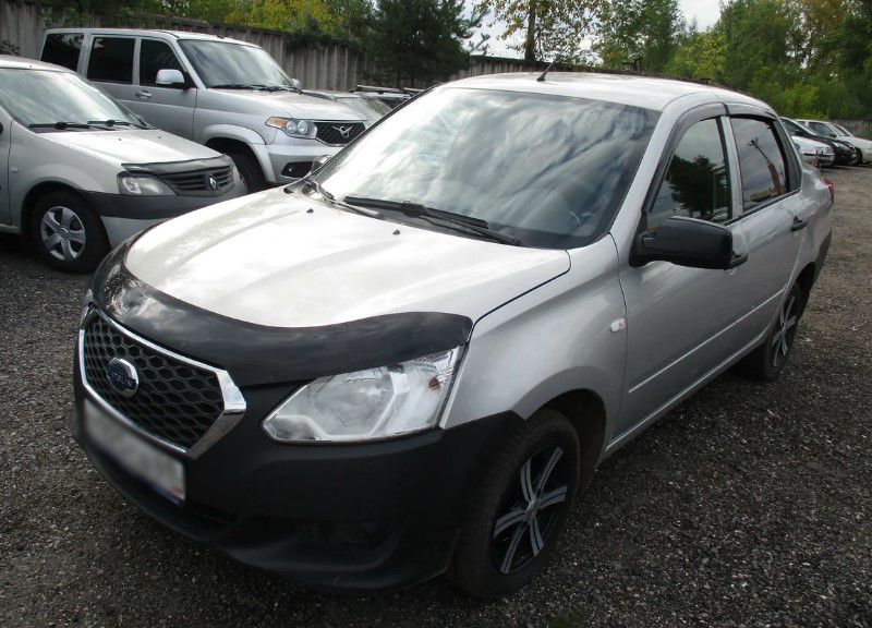 Дефлектор VT52 для капота Datsun On-Do 2014-2020. Артикул DS01VT