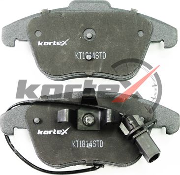 Колодки торм. перед. к-т (Kortex). Артикул KT1814STD