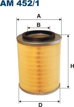 Воздушный фильтр Filtron. Артикул AM 452/1