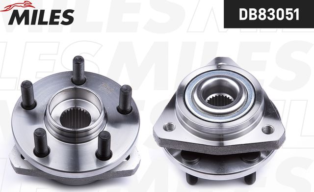Ступица колеса с интегрированным подшипником Miles передняя правая/левая для Chrysler Stratus 1995-2001. Артикул DB83051