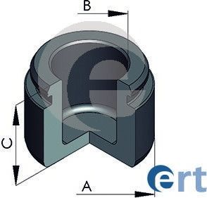 Поршень тормозного суппорта ERT (алюминий). Артикул 151402-C
