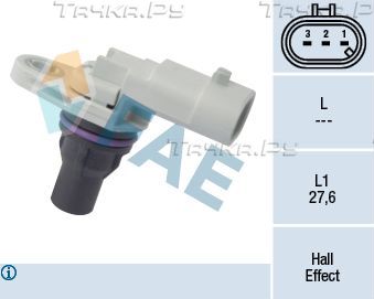 Датчик положения распредвала FAE для Fiat Fiorino III 2007-2026. Артикул 79171