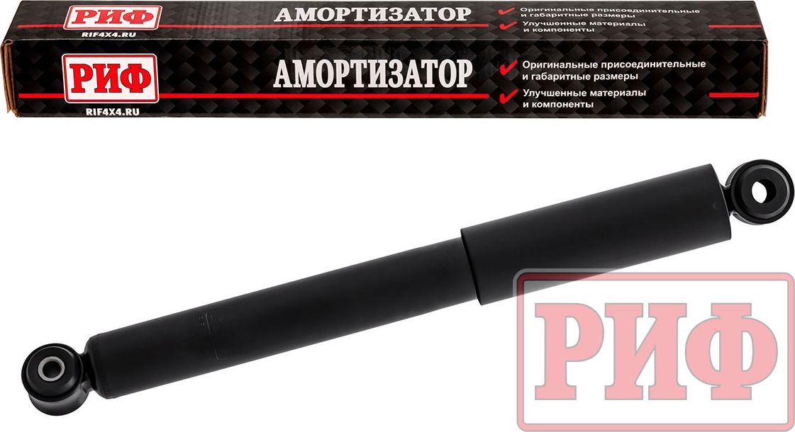 Амортизатор РИФ задний штатный для УАЗ Хантер 2003-2026. Артикул SAG345SL
