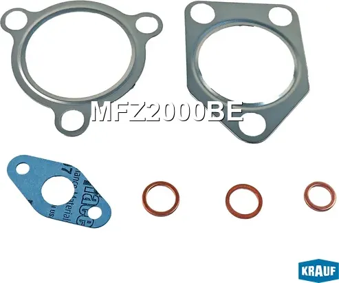 Комплект прокладок турбокомпрессора (Krauf). Артикул MFZ2000BE