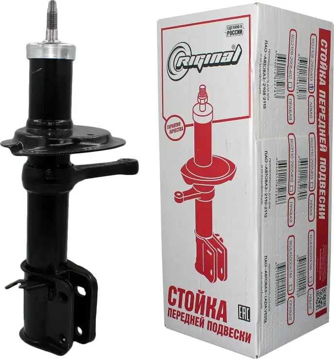 RG2108-2905403_амортизатор передний левый! стойка/ Lada 2108/2109/21099/2110/211 (Riginal). Артикул RG21082905403
