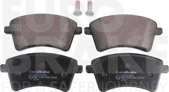 Тормозные колодки Eurobrake. Артикул 5502223959