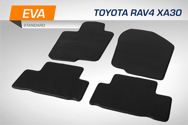 Коврики AutoFlex EVA (ЭВА, ЕВА) Standart для салона Toyota RAV 4 XA30 2005-2010. Артикул 6570201