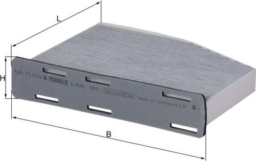 Салонный фильтр Mahle для Skoda Octavia A5 2004-2013. Артикул LAK 181