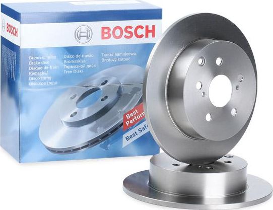 Тормозной диск Bosch задний для Toyota Verso I 2009-2018. Артикул 0 986 479 574