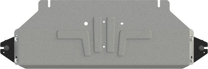 Защита алюминиевая Шериф (4 мм) для РК Kia Mohave I рестайлинг 2020-2026. Артикул 11.4756