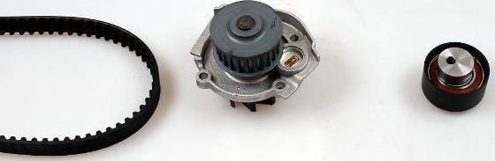 Помпа (водяной насос) с комплектом ремня ГРМ Hepu для Fiat 124 Spider I 2016-2026. Артикул PK12010