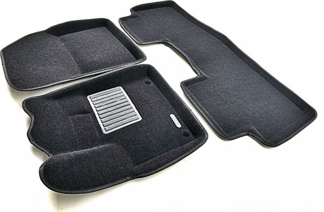 Коврики текстильные Euromat 3D Business для салона Peugeot 5008 2019-2026. Артикул EMC3D-003901