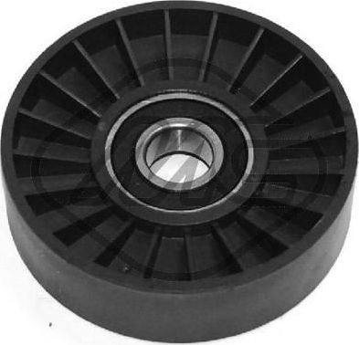 Направляющий (ведущий) ролик приводного поликлинового ремня Metalcaucho (полимерный материал). Артикул 04929