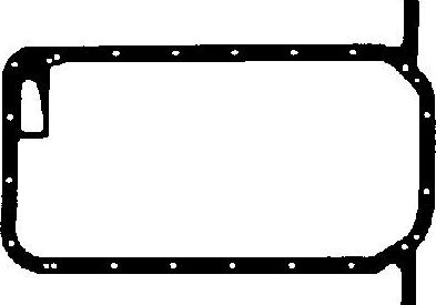 Прокладка маслянного поддона двигателя BGA для BMW 3 II (E30) 1983-1994. Артикул OP1318